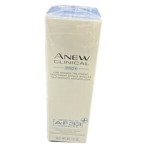 ✨ Avon Anew 1 oz Clinical Pro+ A-F33 Line Eraser Face Treatment Cream New Sealed